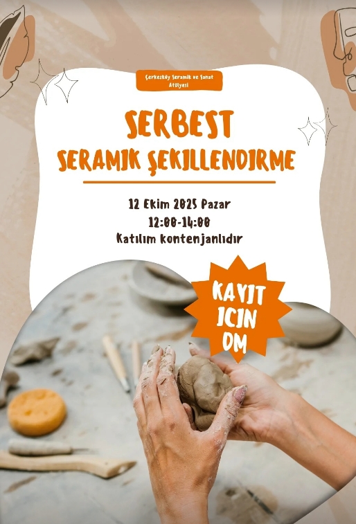 Serbest Seramik Şekillendirme