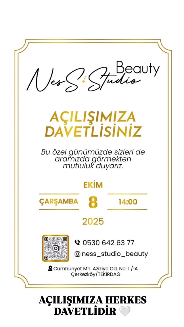 Nes S. Beauty Studio Açılışı