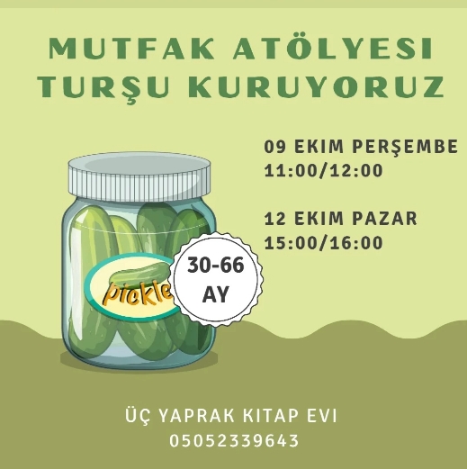 Mutfak Atölyesi: Turşu Kuruyoruz